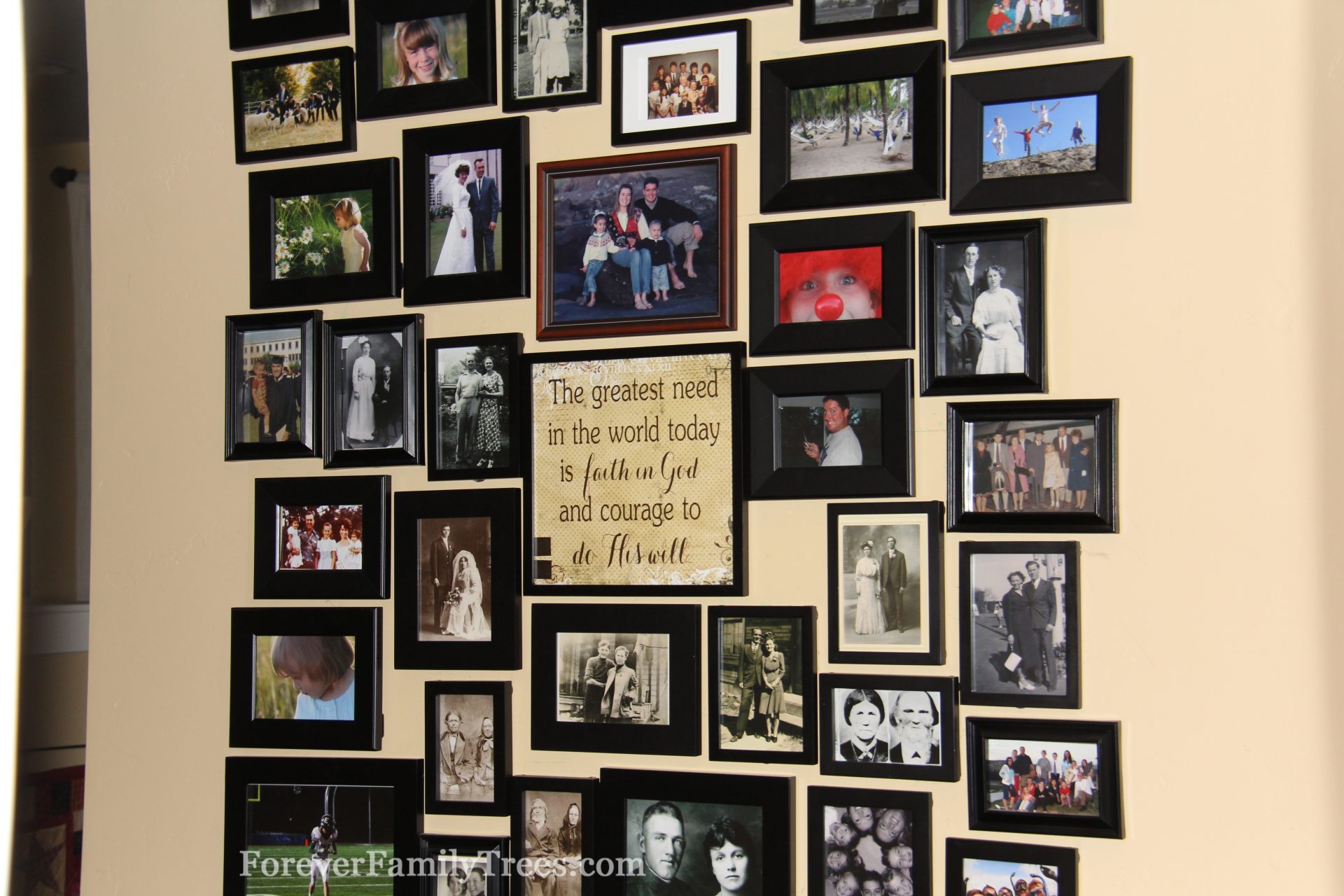 Family Magnetic Photo Wall Forever Family Trees